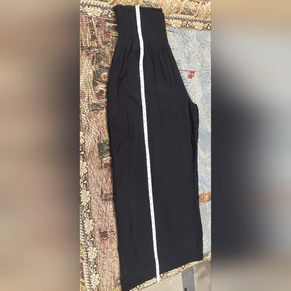 Elegant Black Wide Leg Jumpsuit - Picture 6 of 8